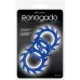 Набор из 3 синих эрекционных колец Renegade Gears синий 