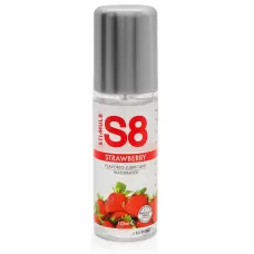 Смазка на водной основе S8 Flavored Lube со вкусом клубники - 125 мл  