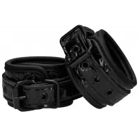 Черные поножи Luxury Ankle Cuffs черный 