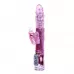 Вибратор-бабочка Throbbing Butterfly - 29,5 см розовый 