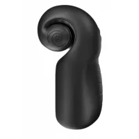 Черный мастурбатор SVibe Evo с вибрацией черный 