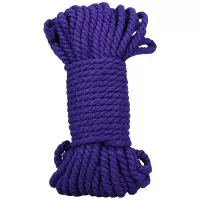 Фиолетовая верёвка для связывания и фиксации Bind Tie - 15,24 м фиолетовый 