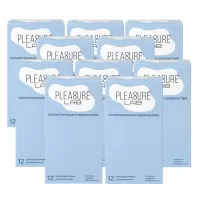 Набор из 10 упаковок ультратонких презервативов Pleasure Lab (по 12 шт  