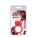 Красное эрекционное виброкольцо LIT-UP SILICONE STIMU RING 3 RED красный 