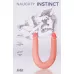 Двусторонний фаллоимитатор Naughty Instinct - 44 см телесный 