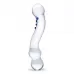 Изогнутый стеклянный стимулятор G-точки Curved G-Spot - 15,2 см прозрачный 