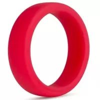 Красное эрекционное кольцо Silicone Go Pro Cock Ring красный 