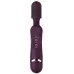 Фиолетовый универсальный массажер Silicone Massage Wand - 20 см фиолетовый 
