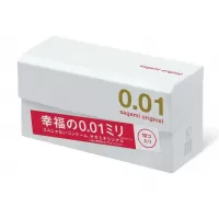Супер тонкие презервативы Sagami Original 0.01 - 10 шт  
