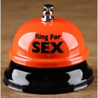 Настольный звонок RING FOR SEX разноцветный 