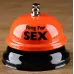 Настольный звонок RING FOR SEX разноцветный 