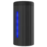Черный мастурбатор Heating Vibrating Stroker с функцией нагрева черный 