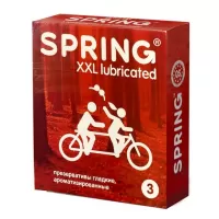 Презервативы увеличенного размера SPRING XXL - 3 шт  