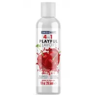 Массажный гель 4-в-1 Poppin Wild Cherry с ароматом вишни - 29,5 мл  
