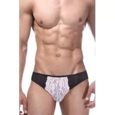 Черно-розовые трусы-слипы черный с розовым L-XL Черно-розовые трусы-слипы черный с розовым L-XL