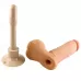 Вибромассажер-реалистик на присоске The Realistic Cock ULTRASKYN Vibrating 8”- 23,5 см телесный 