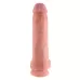 Реалистичный фаллоимитатор на присоске 11 Cock with Balls - 28 см телесный 