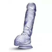 Прозрачный фаллоимитатор Hearty N’ Hefty - 22,9 см прозрачный 