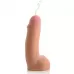 Реалистичный фаллоимитатор с имитацией эякуляции Loadz Squirting Dildo - 18,5 см телесный 