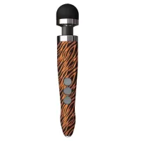 Беспроводной wand-вибратор Doxy Die Cast 3R с тигровым принтом на рукояти - 28 см тигровый 