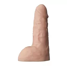 Телесный фаллоудлинитель с мошонкой Cock Next - 19 см телесный 