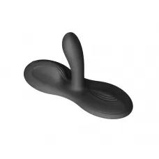Черная виброподушка с функцией нагрева Flora черный Черная виброподушка с функцией нагрева Flora черный