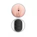 Мастурбатор-вагина Mega Grip Vibrating Stroker Pussy светло-серый 