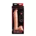 Телесный фаллоимитатор на присоске REALSTUFF DUO DENSITY DONG 9INCH - 22,9 см телесный 