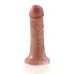 Кофейный страпон Strap-on Harness Cock - 15,2 см кофейный 