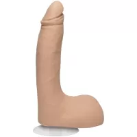 Фаллоимитатор с мошонкой Randy 8.5  ULTRASKYN Cock - 21,6 см телесный 