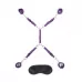 Фиолетовый набор фиксаций на кровати Classic Bed Spreader фиолетовый 