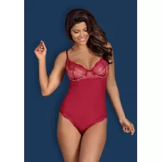 Оригинальное боди Rosalyne бордовый L-XL