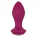 Фиолетовая анальная вибропробка с кристаллом Vibrating Crystal Probe - 10,75 см фиолетовый 