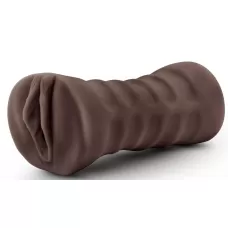 Коричневый мастурбатор-вагина Hot Chocolate Brianna коричневый 