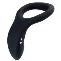 Черное эрекционное кольцо Lovense Diamo черный 