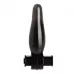 Дымчатая анальная мини-пробка с вибропулей Vibrating Bum Tickler Mini Anal Plug - 6,3 см дымчатый 
