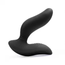 Черный вибромассажер простаты 3,5’’ Curve P-spot Massager - 12 см черный 