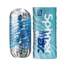 Мастурбатор Tenga Spinner DX 01 Drops прозрачный 