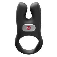 Черное эрекционное виброкольцо Nos черный 