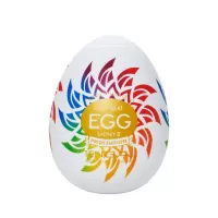Мастурбатор-яйцо Tenga Egg Shiny II Pride Edition белый 