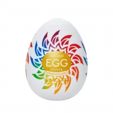 Мастурбатор-яйцо Tenga Egg Shiny II Pride Edition белый 