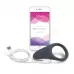 Чёрное эрекционное виброкольцо We-vibe Verge черный 