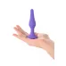 Фиолетовая анальная втулка Toyfa A-toys - 11,3 см фиолетовый 