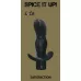 Черная анальная пробка с вибрацией Satisfaction - 11,5 см черный 