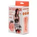 Мастурбатор с виброкольцом Satisfaction Magazine Maid телесный 