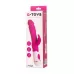 Розовый вибратор A-Toys Mist - 25,4 см розовый 