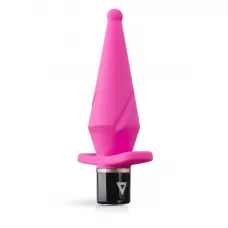Розовый анальный вибратор LilPlug Vibrator - 13,5 см розовый 