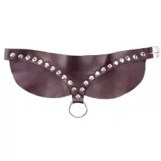 Бордовый широкий ошейник Wide Collar Maroon бордовый 