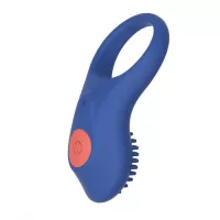 Синее эрекционное кольцо RRRING French Exit Cock Ring синий 