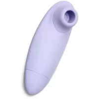 Фиолетовый вакуумный стимулятор клитора So Divine Pearl - 10 см фиолетовый 
